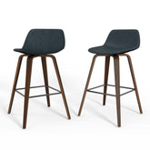 Aura Bentwood Counter/ Bar Height Stool (Set of 2)