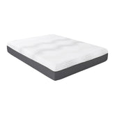 12" Queen Mattress Green Tea Gel-Infused Memory Foam Hybrid Mattress, Plush Foam Pocket Coils, Mattress in a Box, Comfortable Sleep Mattress