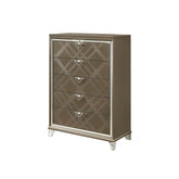 Fable Dark Champagne Finish Chest