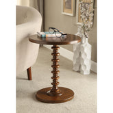 Eden Walnut Finish Accent Table