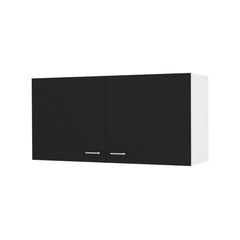 Ares Espresso Rectangle 2-Door Wall Cabinet