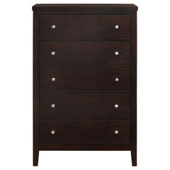 Dionysus Warm Brown 5-Drawer Chest
