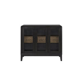 Glass Door Server - Peppercorn
