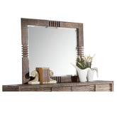 Athena Reclaimed Oak Finish Mirror
