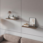 Iphigenia Walnut Floating Shelf