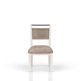 Millennium Back Chair - Vanilla / Carmel (Set of 2)