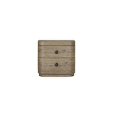 Large 2-Drawer Nightstand in English Knotty Oak