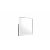 Iphigenia Modern Style Mirror Made with Wood in White (Only Mirror)