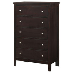 Dionysus Warm Brown 5-Drawer Chest