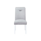 ORESTES GREY/WHITE DINING CHAIR KIT OF 2