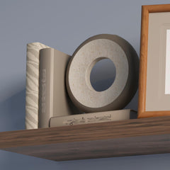 Iphigenia Walnut Floating Shelf