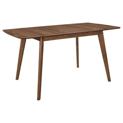 Moon Grey and Natural Walnut 5-piece Dining Set