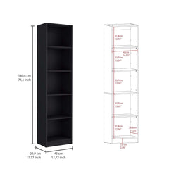 Wenge 3 Piece Living Room Set with 3 Bookcases