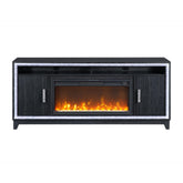 Priam Dark Grey 72 Inch Fireplace