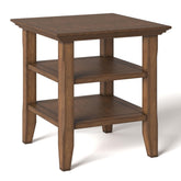 Eternity - End Table - Rustic Natural Aged Brown