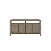 English Knotty Oak 72" Bowtie Console