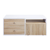 Eden White High Gloss Finish Coffee Table