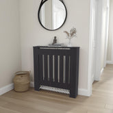 Camelot Cover Cabinet, 1 Shelf, Black Wengue