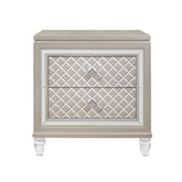 SHANGRI-LA GLAM CHAMPAGNE NIGHTSTAND