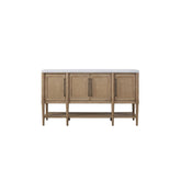 Cement Topped Server with Cane insets