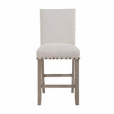 THESEUS WHITE BAR STOOL (KIT OF 2)