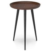 Neptune - Round Side Table - Cognac