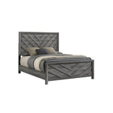 Clytemnestra Modern Style Full Bed Made with Wood in Gray