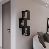 Apocalypse 6-Cube Wall Shelf, Open Storage and Display Shelves for Living Room Decor or Office Decor