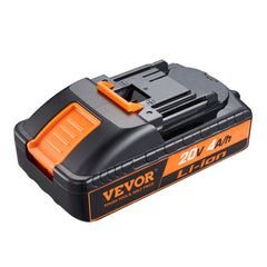Bostome 20V 4.0Ah lithium-ion battery for power tools, black and orange.