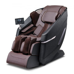 Bostome SL-Track Zero Gravity Massage Chair in semi-PU leather with adjustable footrests.