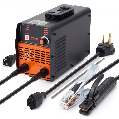 Bostome ARC Stick Welder 160A with digital display and portable design for TIG and stick welding.