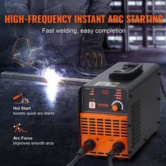 Bostome ARC Stick Welder 160A, a portable 2-in-1 Lift TIG welding machine with digital display.