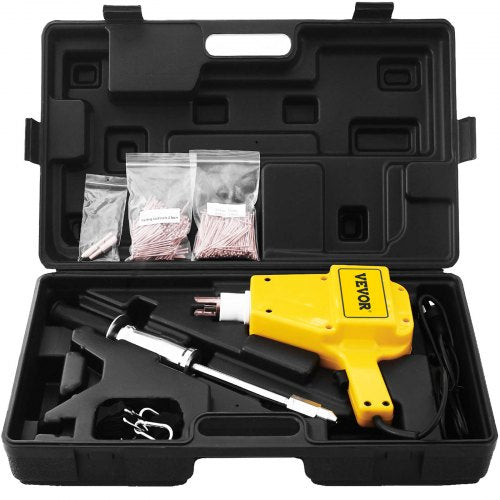 Bostome 800VA Stud Welder Kit with ergonomic trigger and heavy-duty slide hammer for auto repairs.
