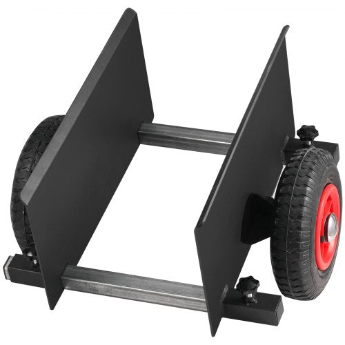 Bostome Panel Dolly with 600 lbs capacity and 8-inch pneumatic wheels.