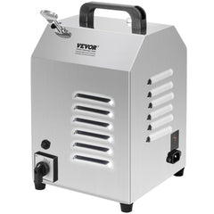 Silver stainless steel Bostome TCX-8 drive motor with handle, vents, and power cord.