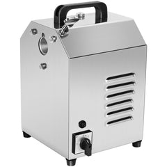 Stainless steel Bostome TCX-8 drive motor for meat mixers with handle and vents.