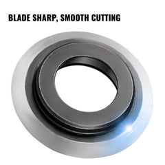 Four high-strength alloy wire stripper blades designed for HXSMS-26 machines.