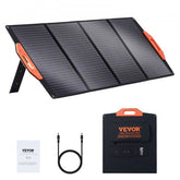 Bostome 120W foldable solar panel with monocrystalline cells and waterproof ETFE coating.