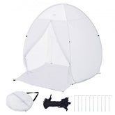 Bostome Pop-Up Spray Paint Tent Booth with a 60x60x70 inch portable shelter for spray painting.