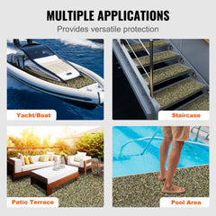 Bostome EVA foam boat decking roll with V-groove design and self-adhesive backing for easy installation.