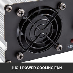 Bostome 36V 18A Golf Cart Battery Charger with Powerwise plug and LED indicators for charge status.