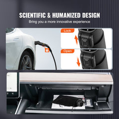 Bostome Tesla to J1772 charging adapter with IP65 weatherproof design and 48A capacity.