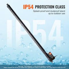 Bostome 12V linear actuator with 20-inch stroke and 220lbs torque for reliable motion control.