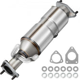 Direct fit catalytic converter for 2003-2007 Honda Accord 2.4L with stainless steel body, flanges, and hardware.