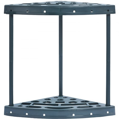 Bostome Garden Tool Organizer with 19 slots for storing long-handled tools in a compact design.