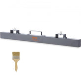 48-inch steel hanging magnetic sweeper with 80 lbs capacity and included brush.