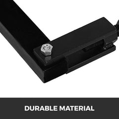 Black steel differential housing spreader tool for Dana 30-80 axles, 38 lbs, compact design.