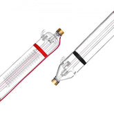 Bostome 130W CO2 laser tube in 65 in borosilicate glass for precision engraving and cutting.
