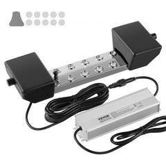 Bostome 10 Head Ultrasonic Mist Maker with stainless steel body and 10 mist heads for humidification.