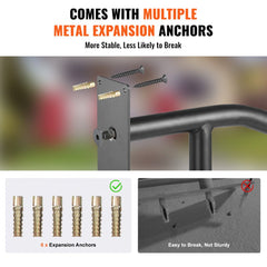 Bostome 29" outdoor carbon steel handrail for 1-3 steps with a smooth, durable finish.